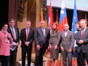 Otvoritev razstave o Javorci na Dunaju (Foto arhiv ministrstva)